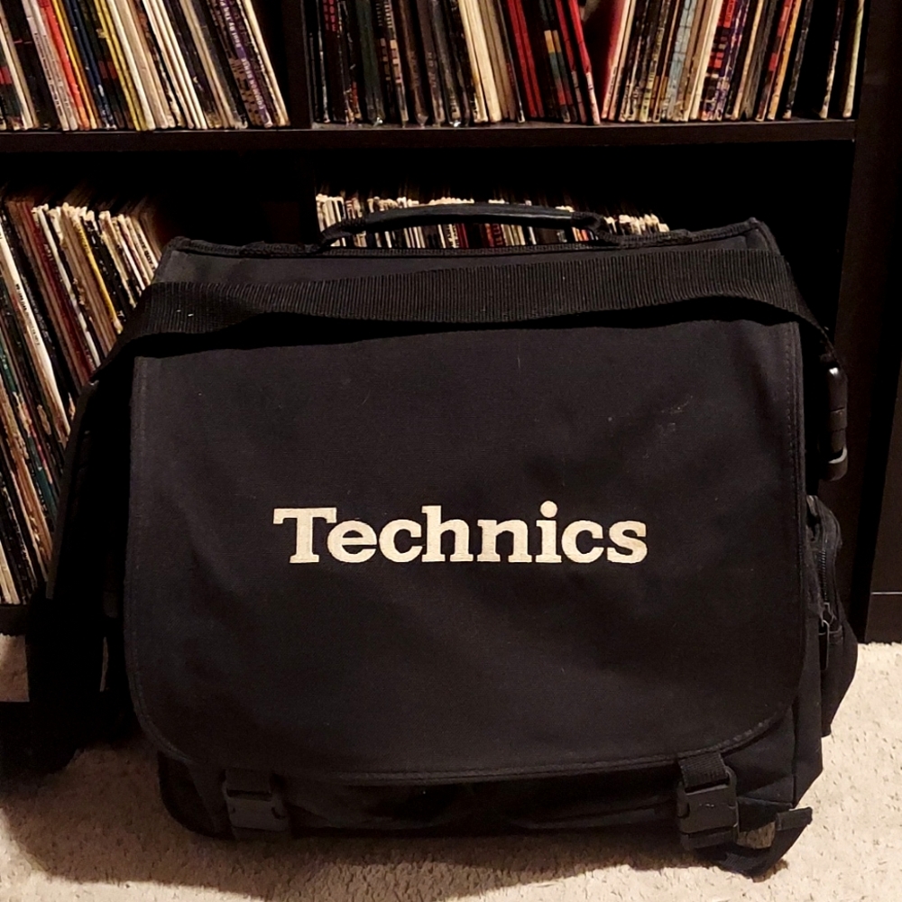 Vintage 90's Technics record bag